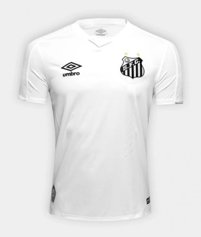 Primera equipación de Santos FC 2019