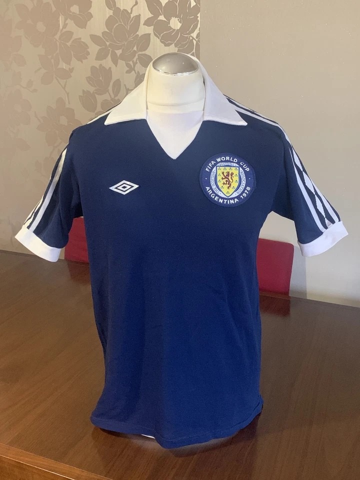 Primera equipación de Scotland 1978