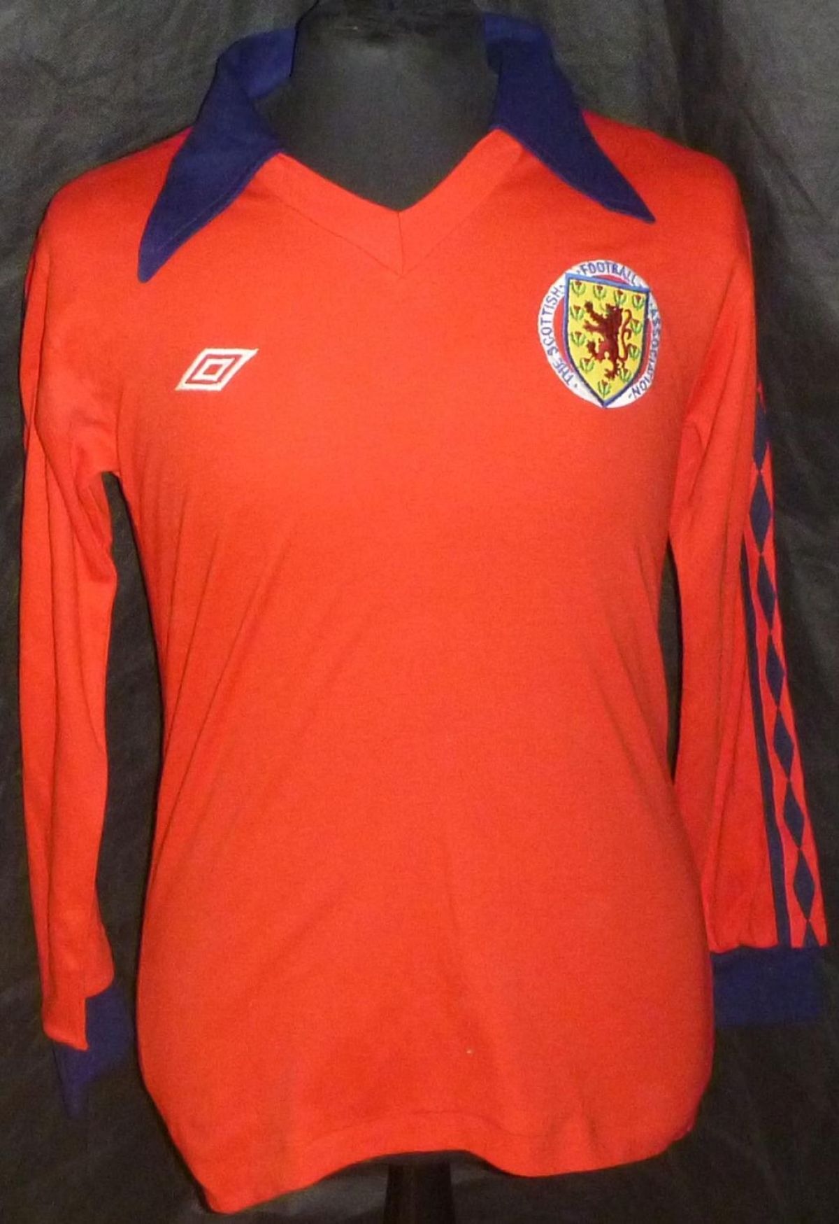 Segunda equipación de Scotland 1980