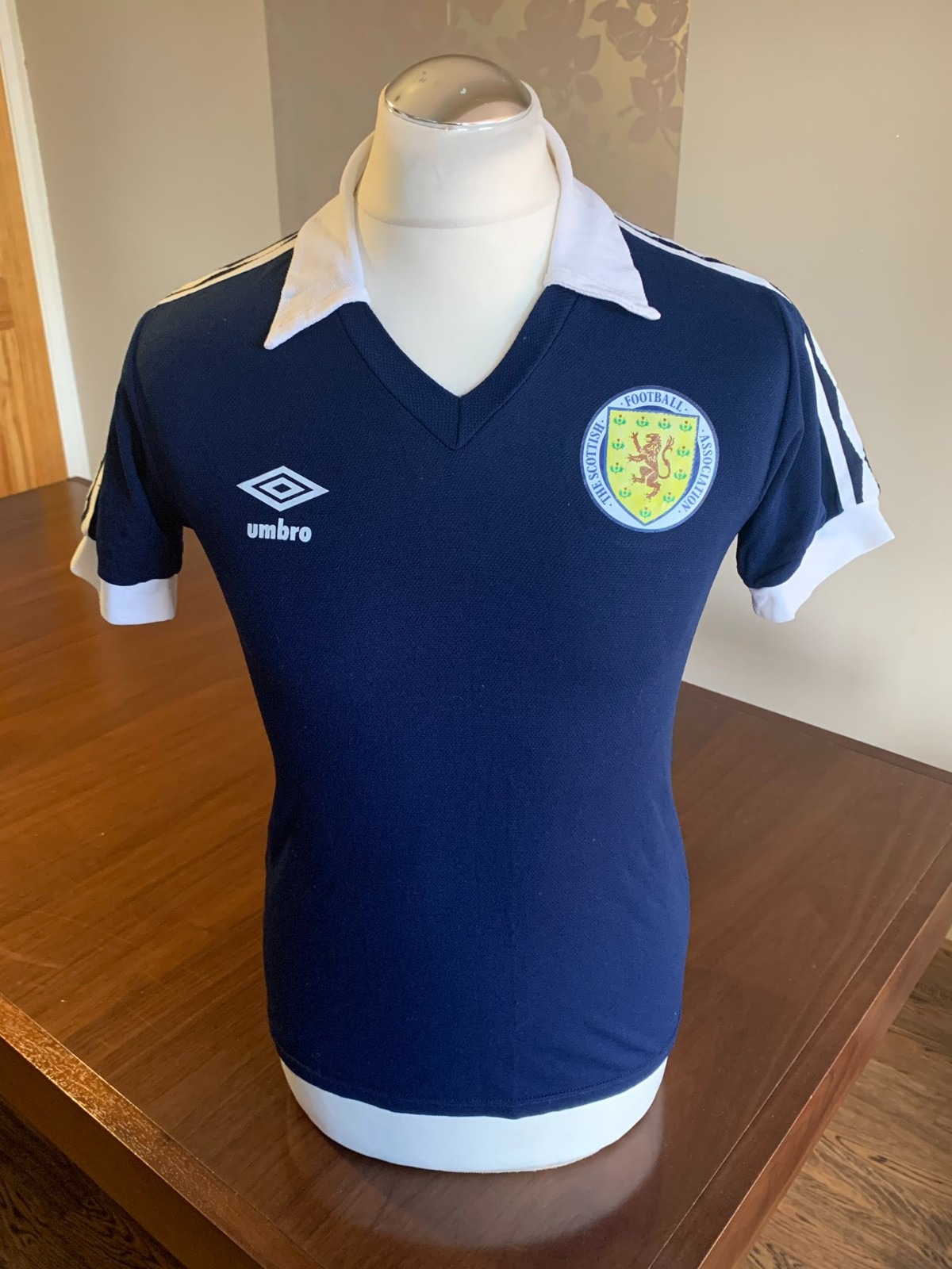 Primera equipación de Scotland 1980