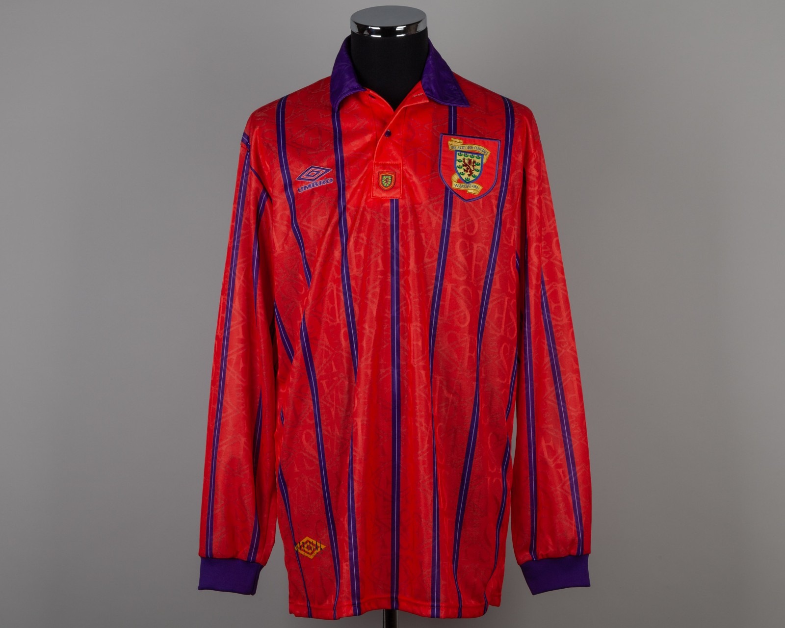 Segunda equipación de Scotland 1993