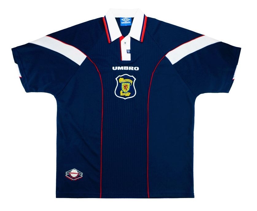 Primera equipación de Scotland 1997