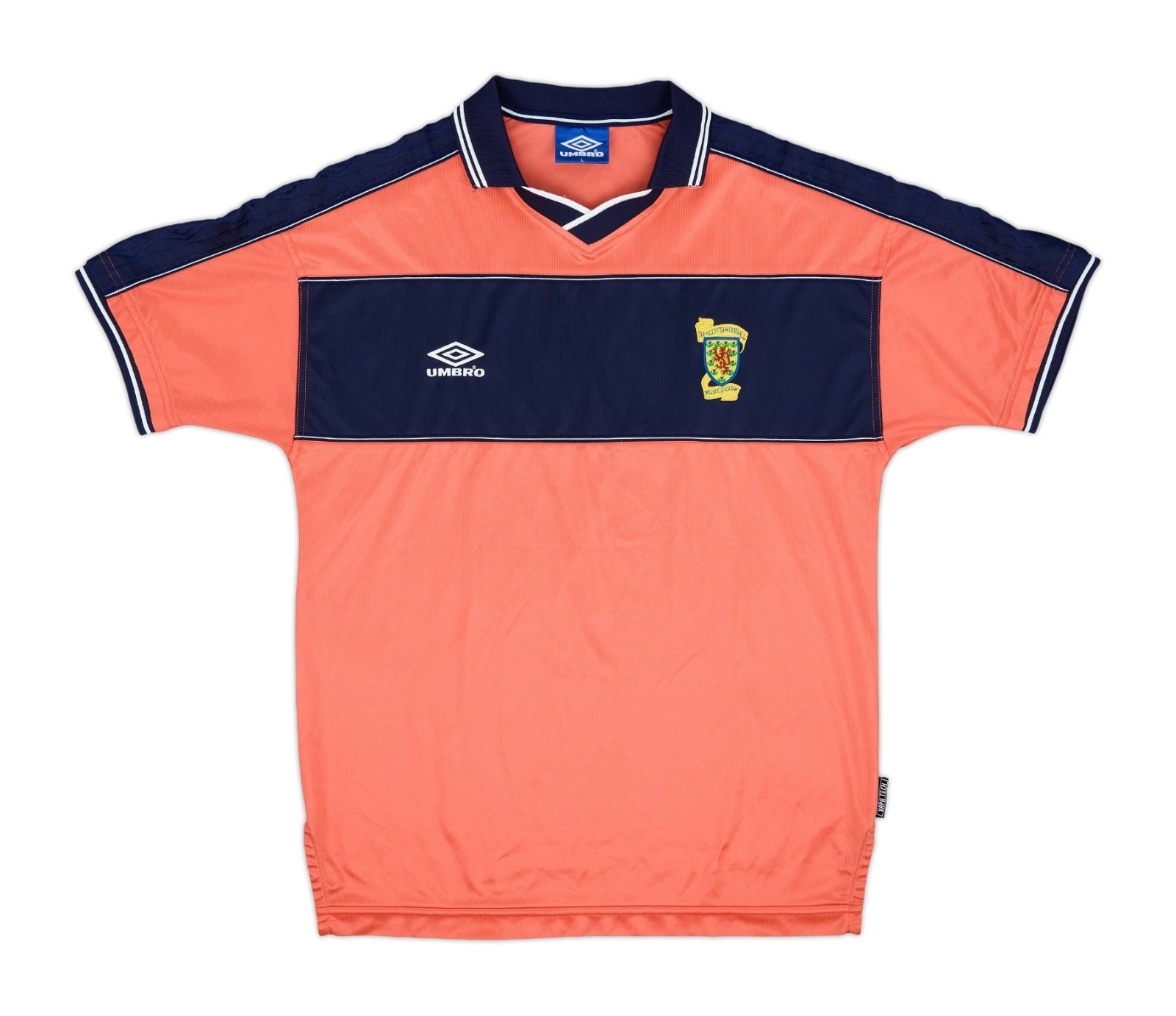 Segunda equipación de Scotland 1999