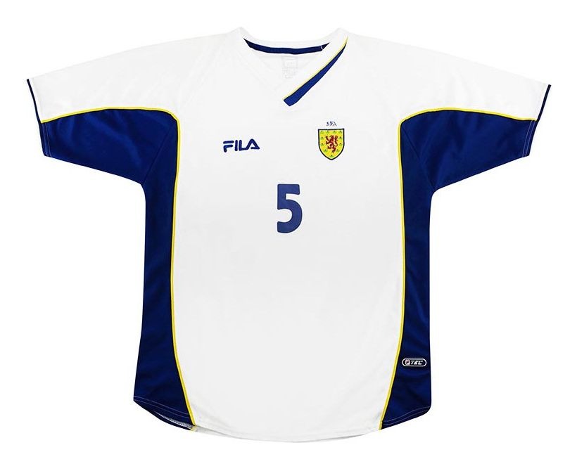 Segunda equipación de Scotland 2000