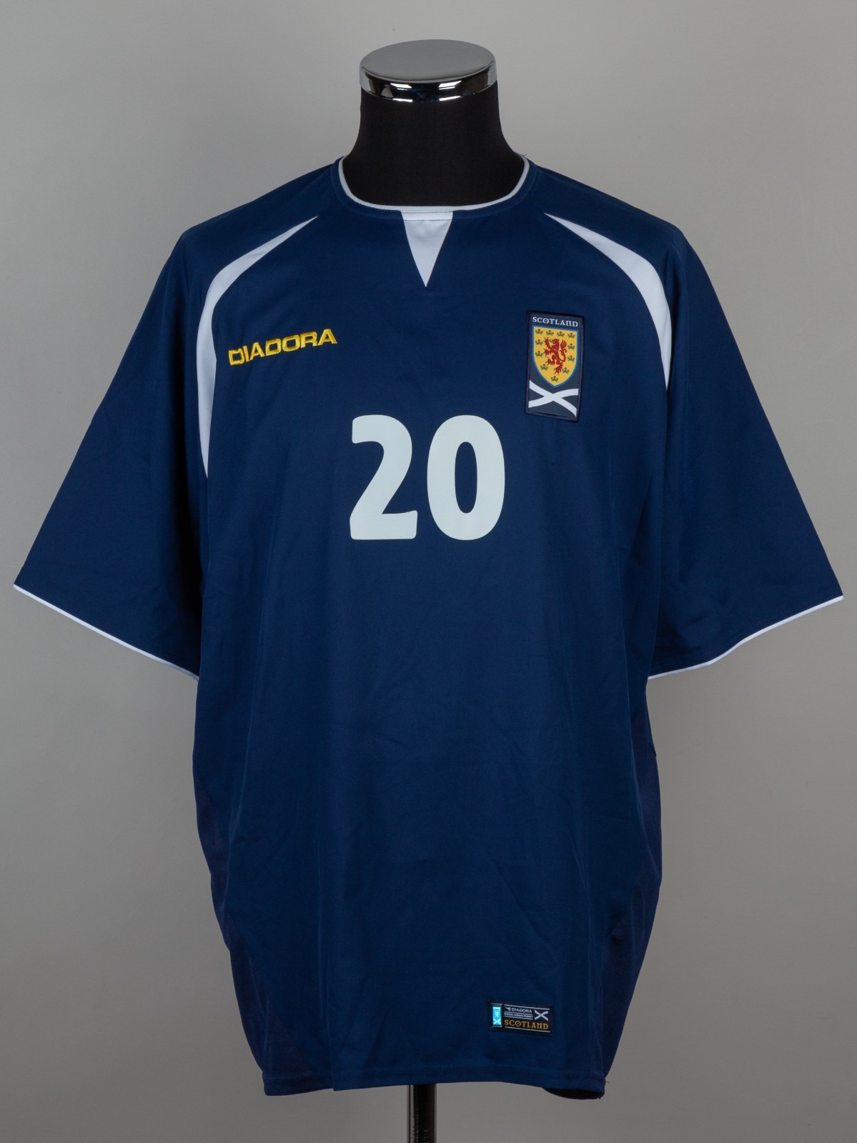 Primera equipación de Scotland 2003