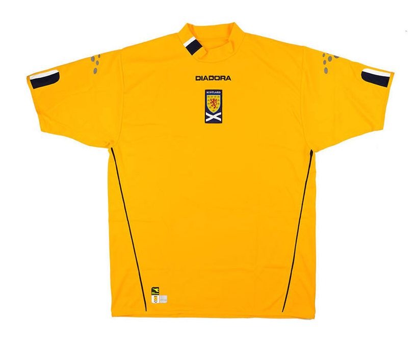 Tercera equipación de Scotland 2004