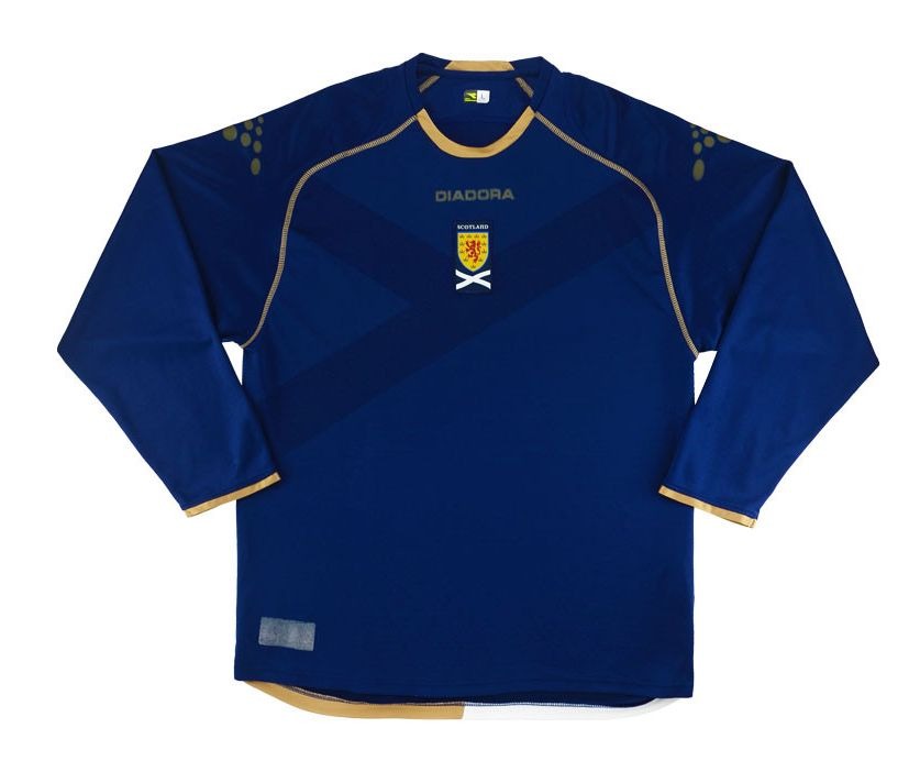 Primera equipación de Scotland 2007