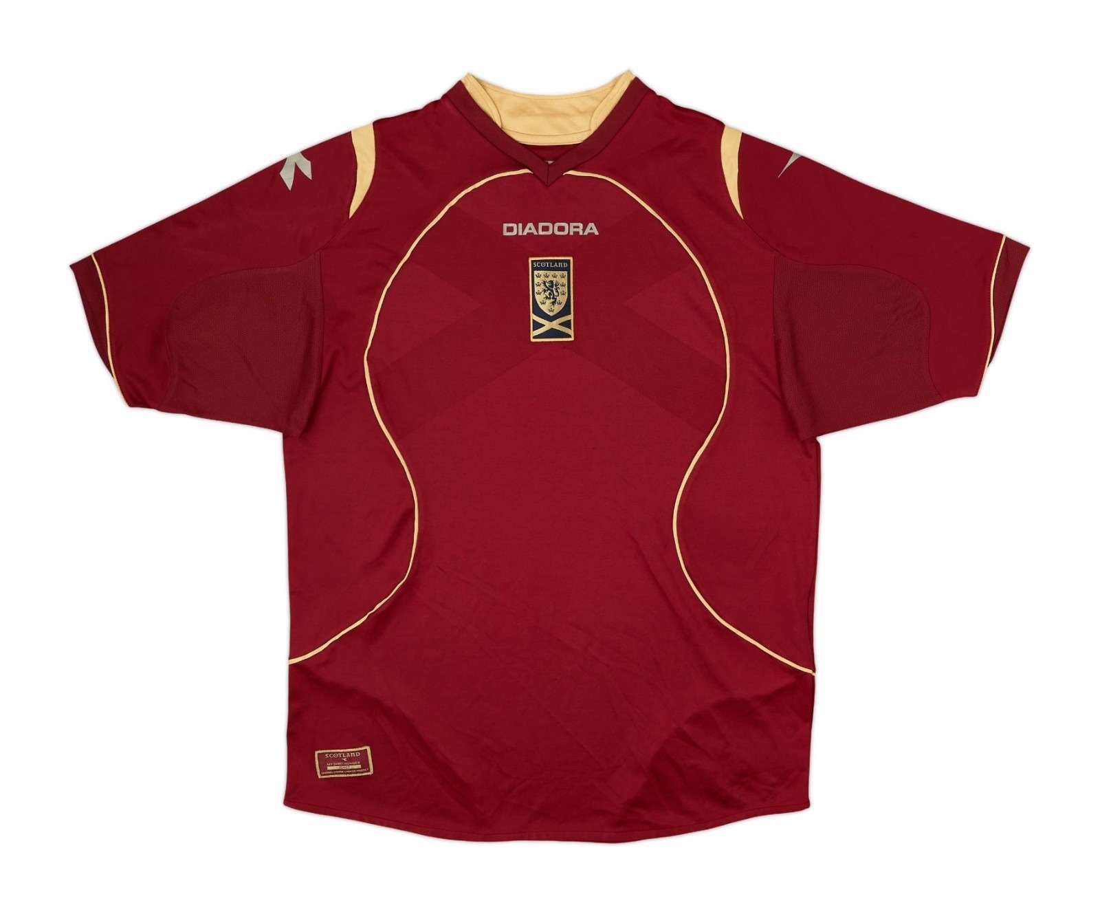 Tercera equipación de Scotland 2007