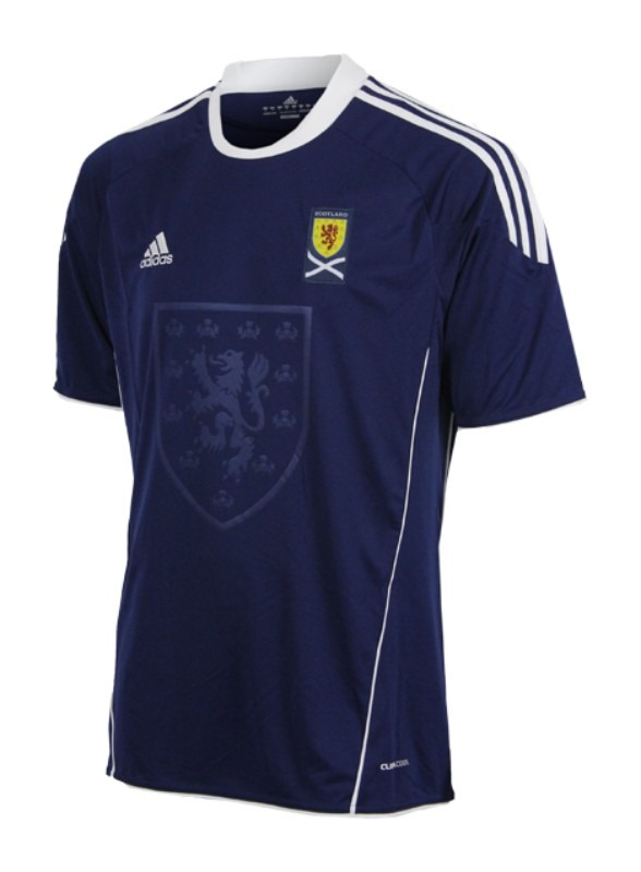 Primera equipación de Scotland 2010