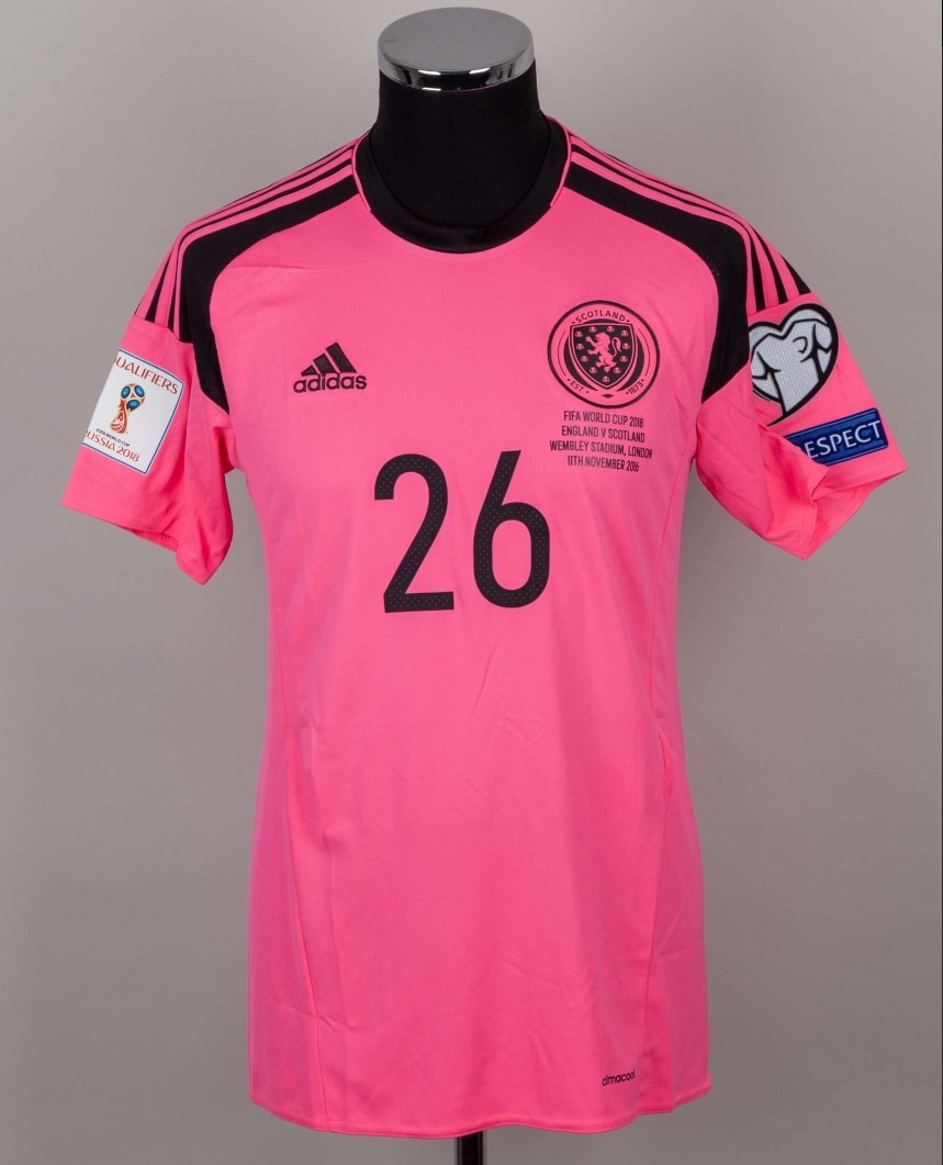 Segunda equipación de Scotland 2016