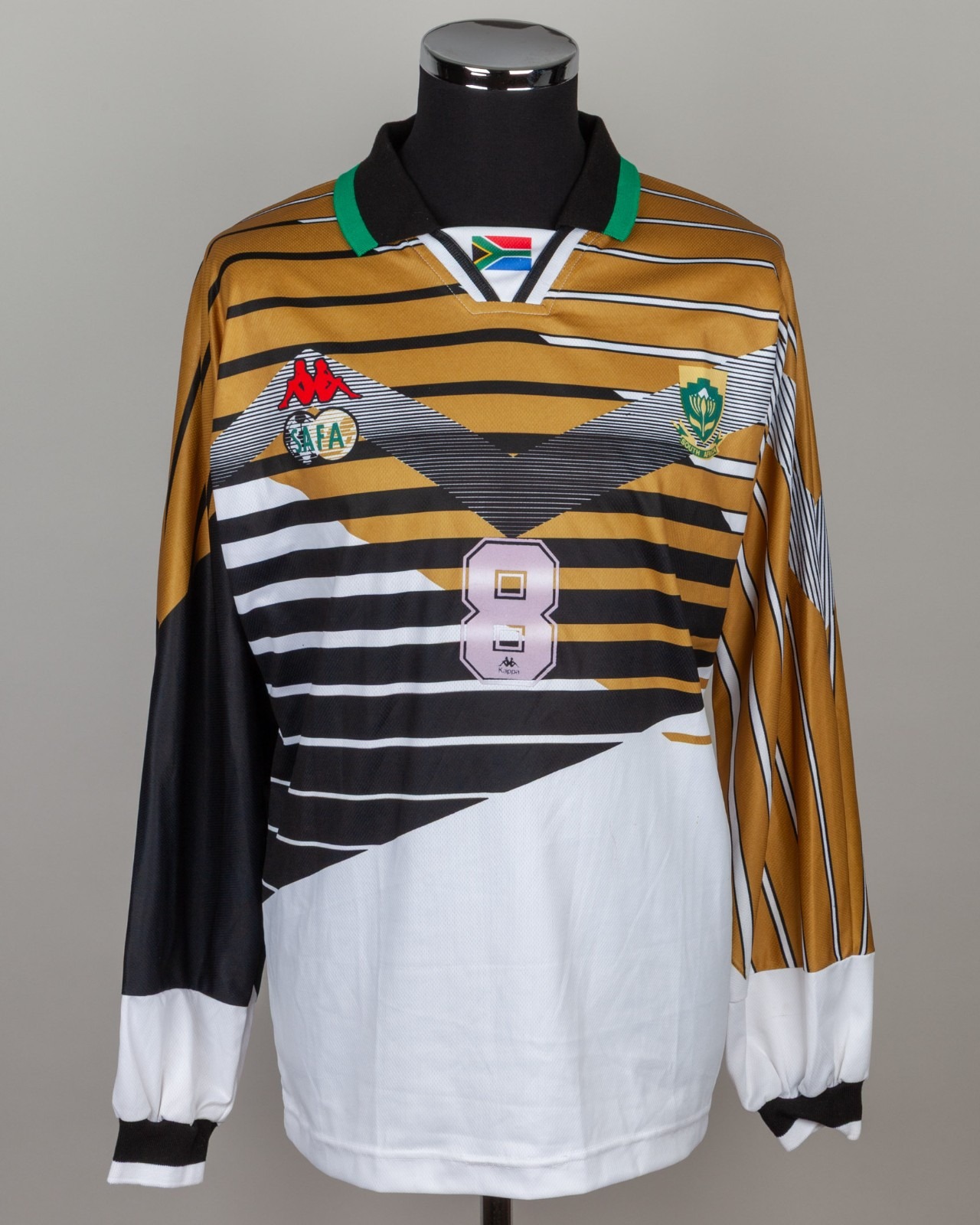 Primera equipación de South Africa 1997