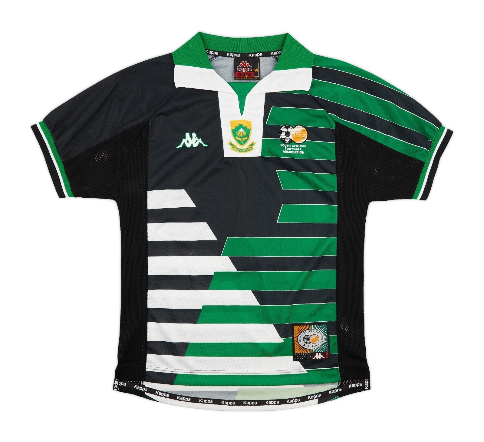 Segunda equipación de South Africa 1998
