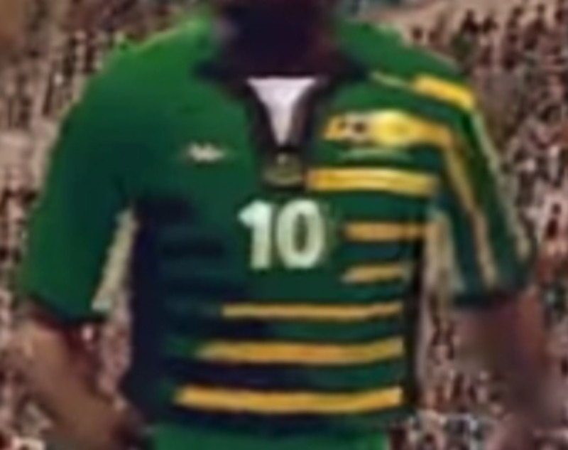 Tercera equipación de South Africa 1998