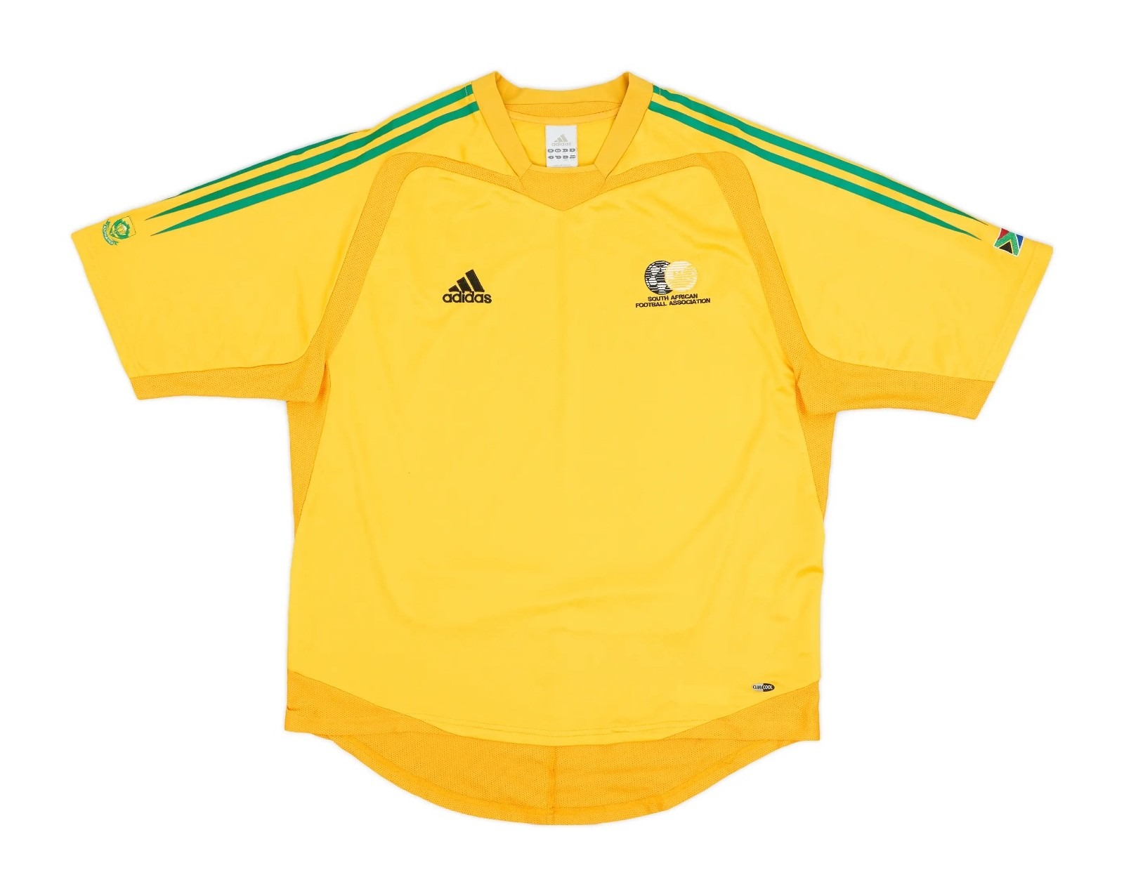 Primera equipación de South Africa 2004