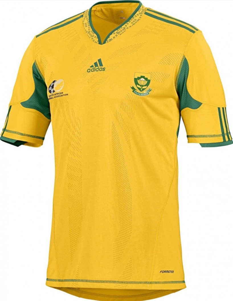 Primera equipación de South Africa 2010