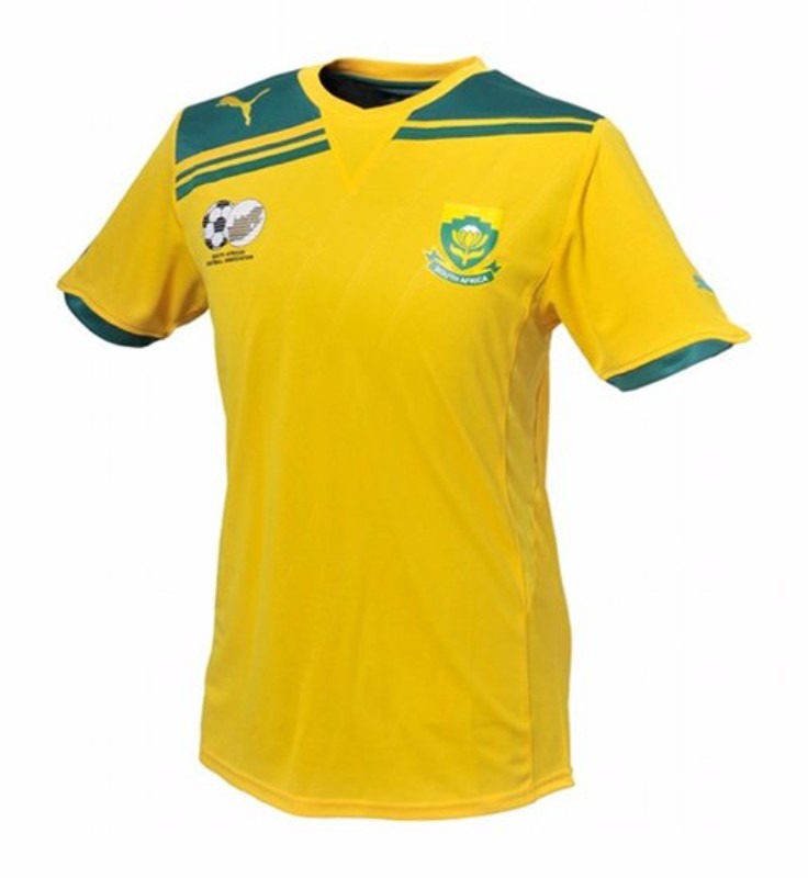 Primera equipación de South Africa 2011