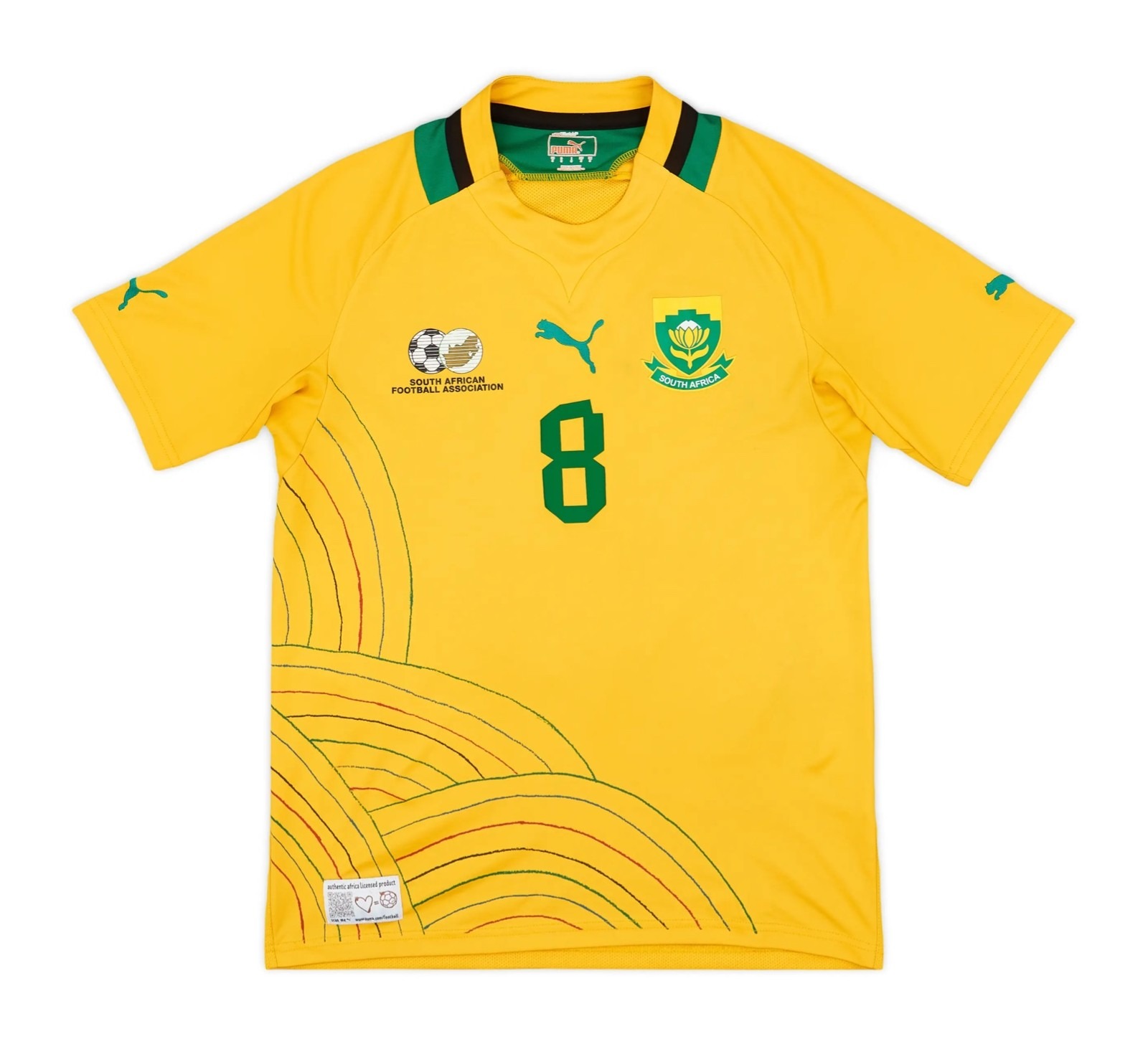 Primera equipación de South Africa 2012