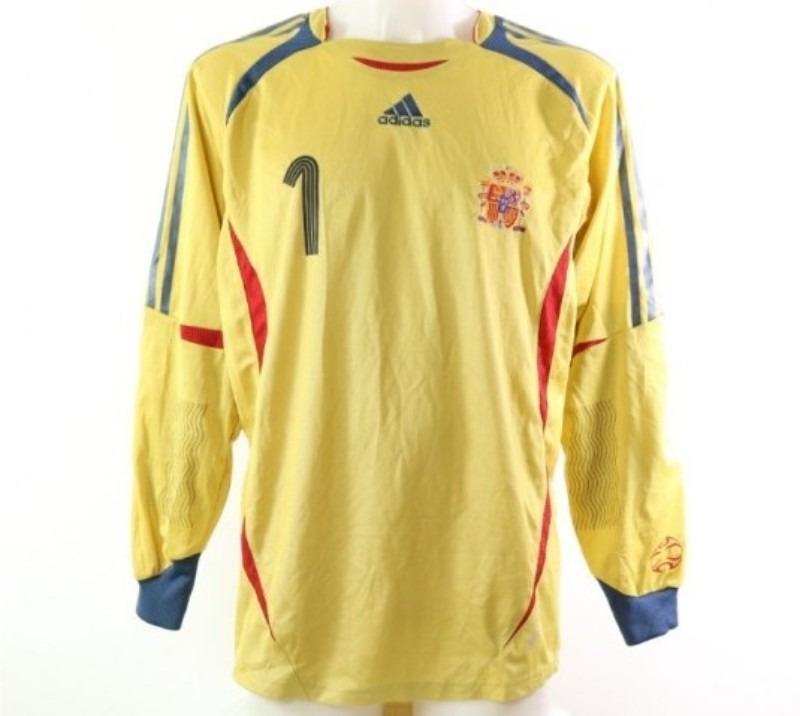Equipación de portero de Spain 2006