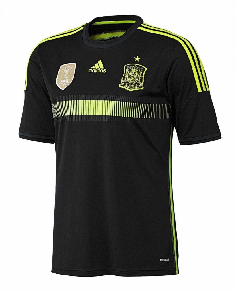 Segunda equipación de Spain 2014
