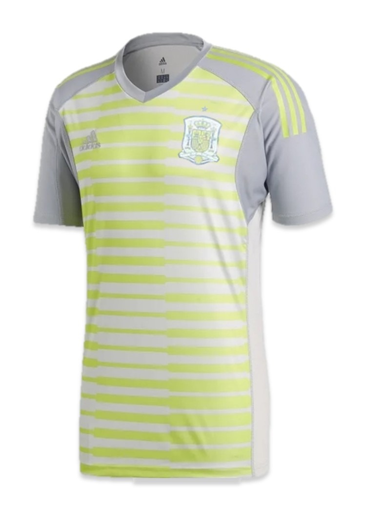 Equipación de portero de Spain 2018