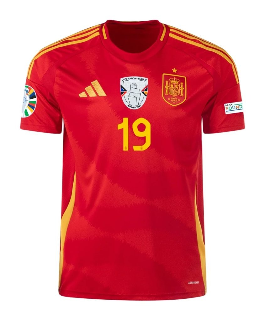 Primera equipación de Spain 2024