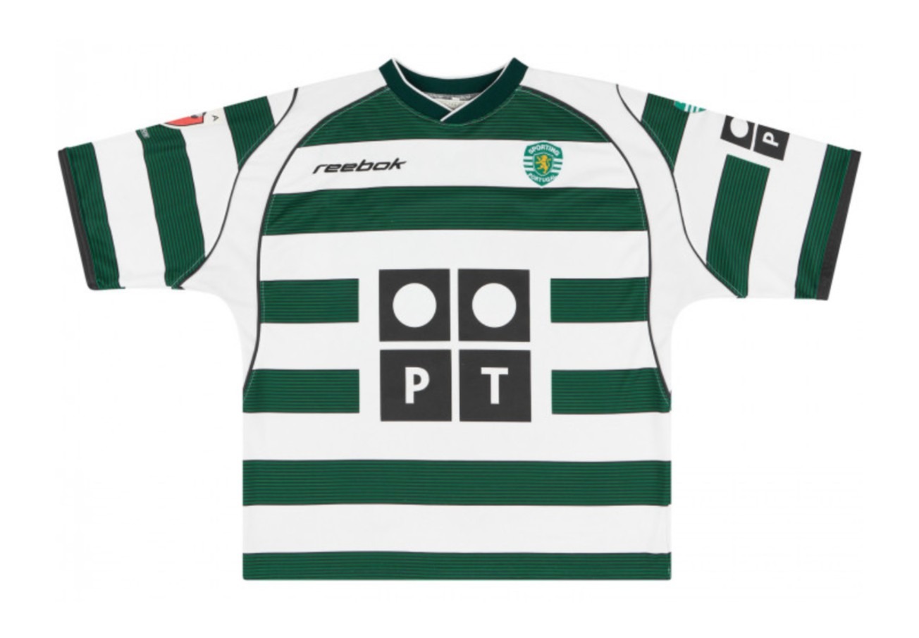 Primera equipación de Sporting CP 02-03