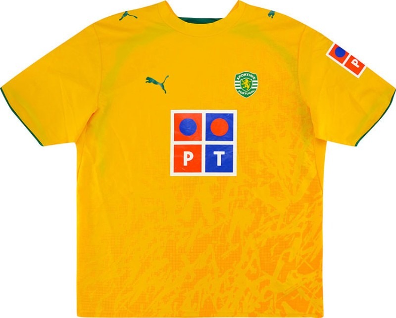 Segunda equipación de Sporting CP 06-07
