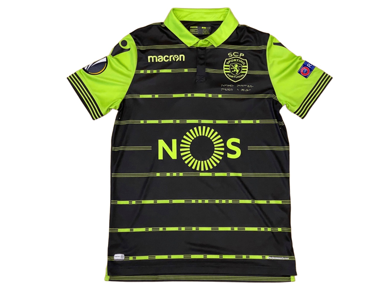 Segunda equipación de Sporting CP 17-18