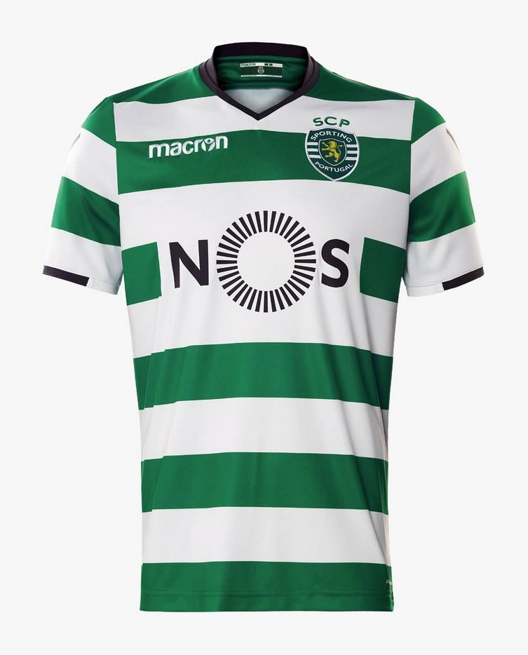 Primera equipación de Sporting CP 17-18