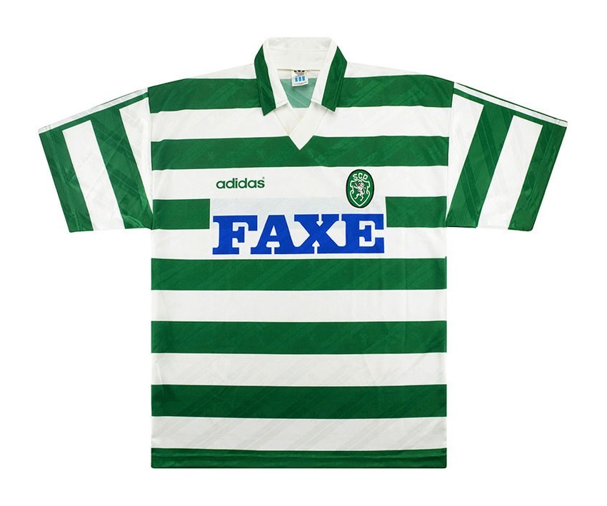 Primera equipación de Sporting CP 93-94