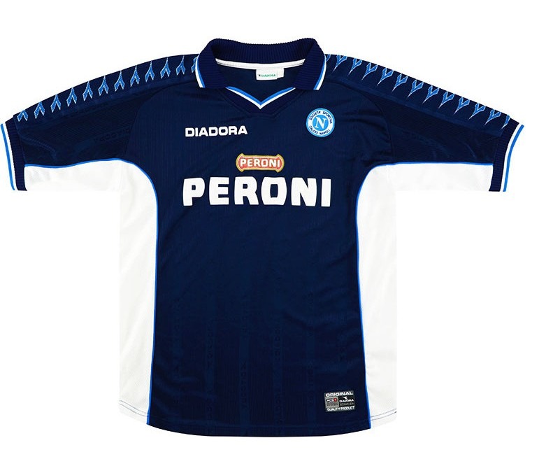 Tercera equipación de SSC Napoli 00-01