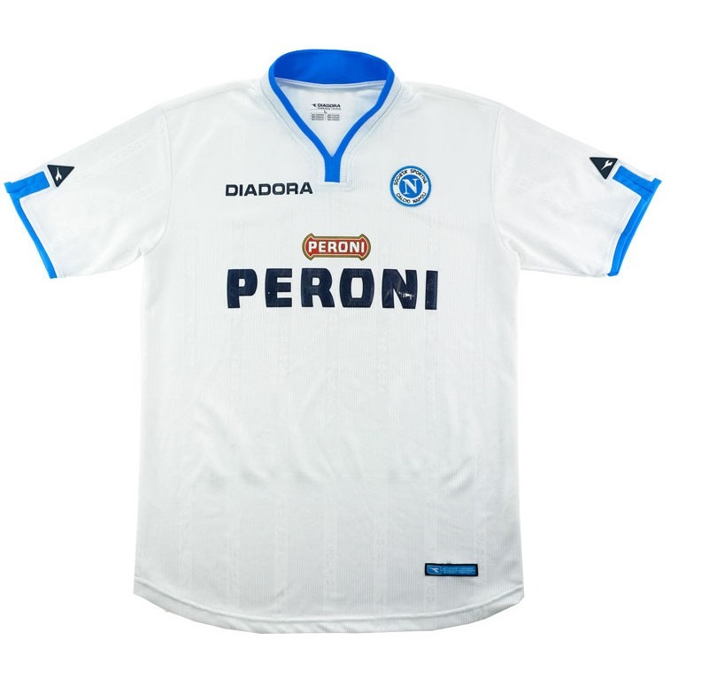 Segunda equipación de SSC Napoli 01-02