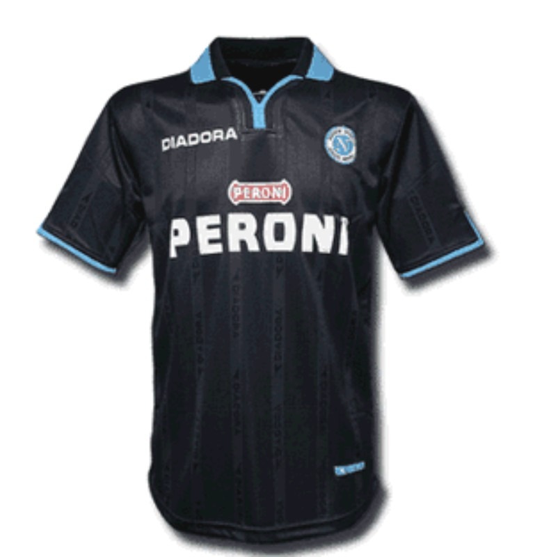 Tercera equipación de SSC Napoli 01-02