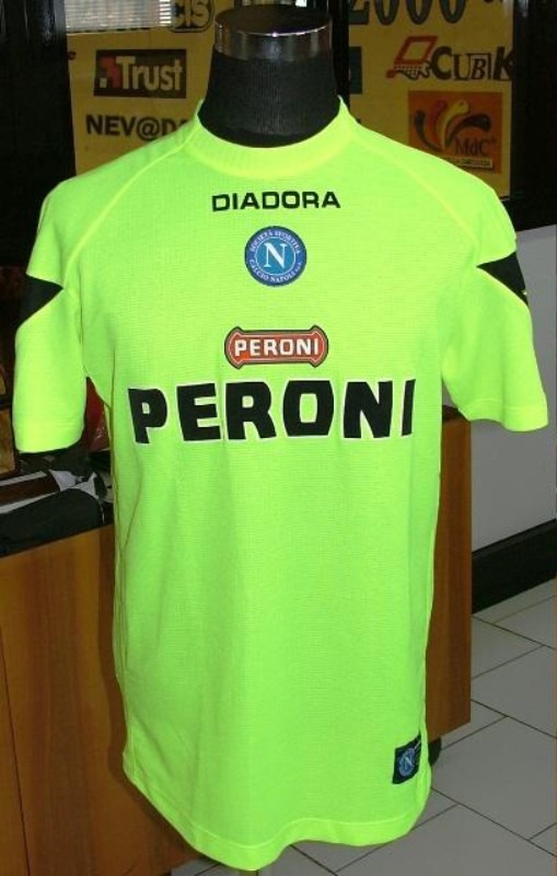 Tercera equipación de SSC Napoli 02-03