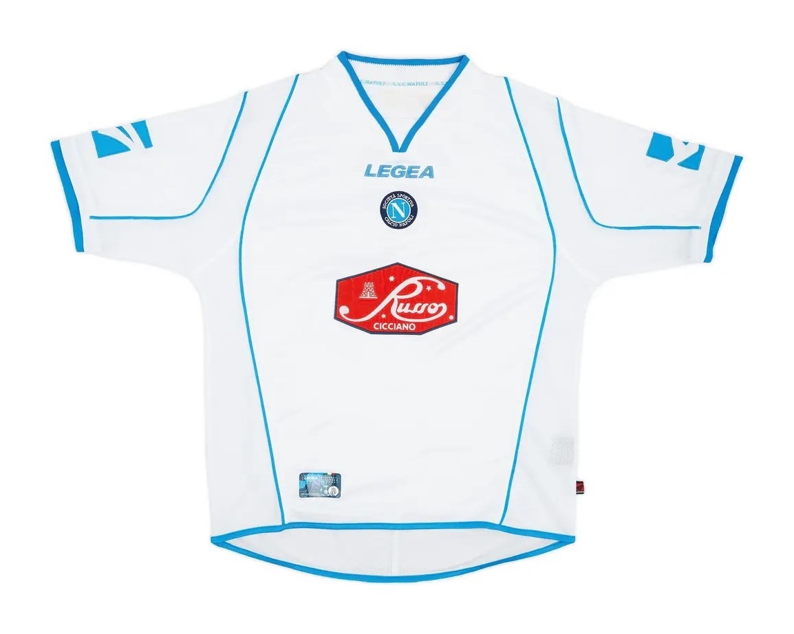 Segunda equipación de SSC Napoli 03-04