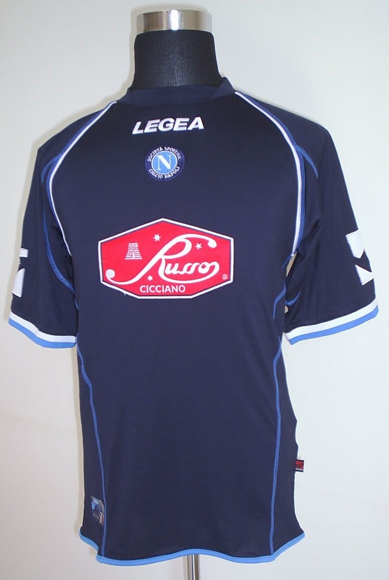 Tercera equipación de SSC Napoli 03-04