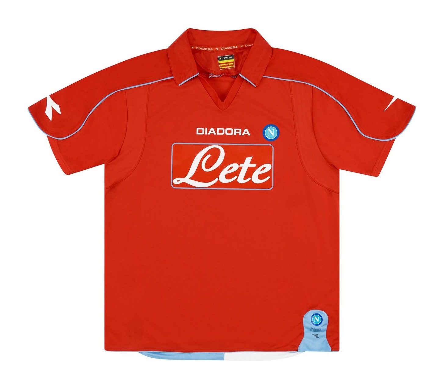 Segunda equipación de SSC Napoli 08-09