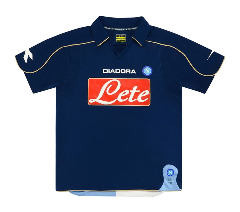 Tercera equipación de SSC Napoli 08-09