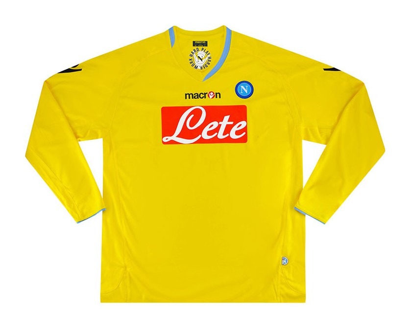 Equipación de portero de SSC Napoli 09-10