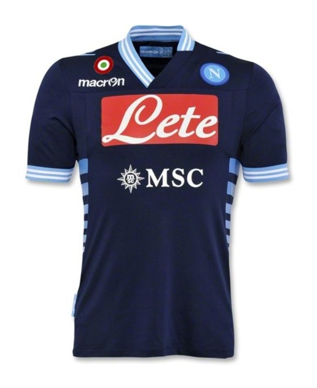 Segunda equipación de SSC Napoli 12-13