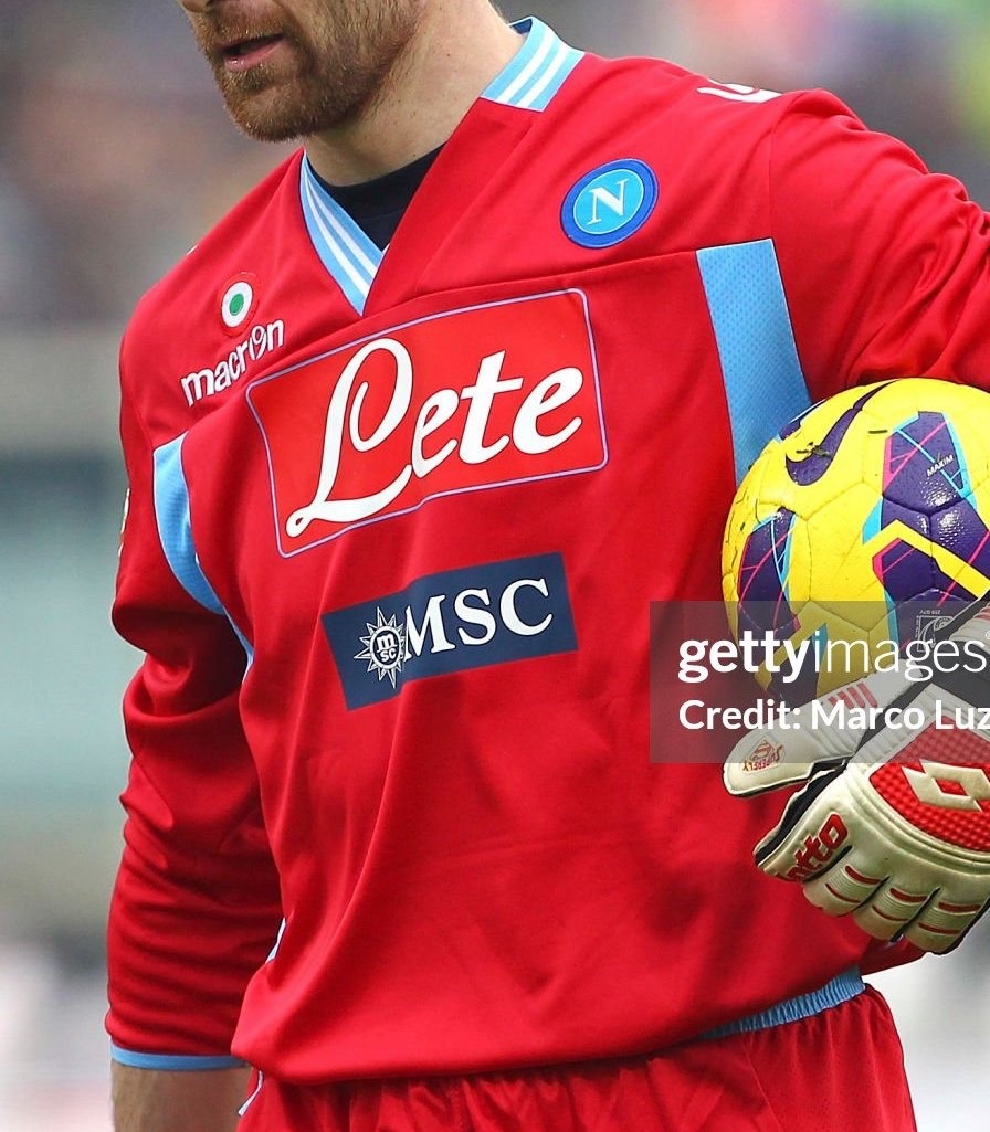 Equipación de portero de SSC Napoli 12-13