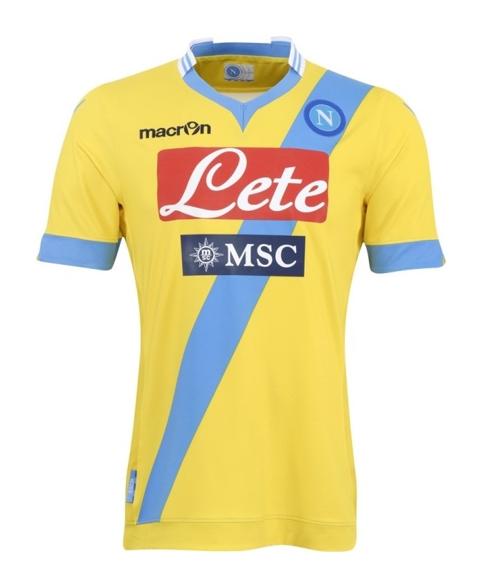 Tercera equipación de SSC Napoli 13-14