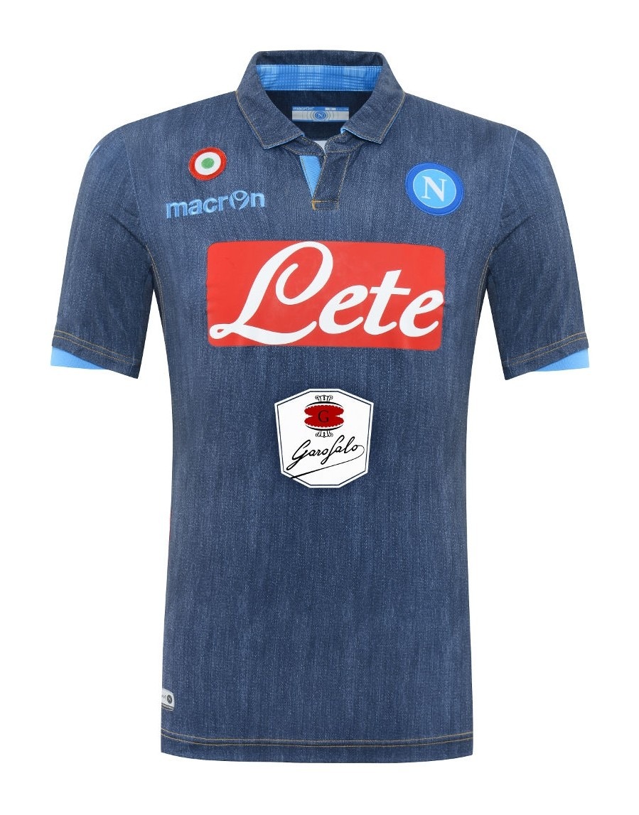 Segunda equipación de SSC Napoli 14-15