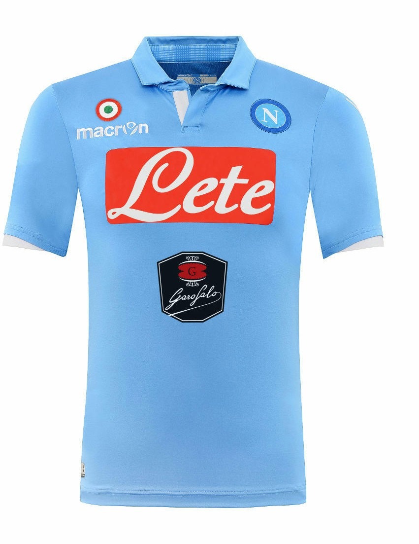 Primera equipación de SSC Napoli 14-15