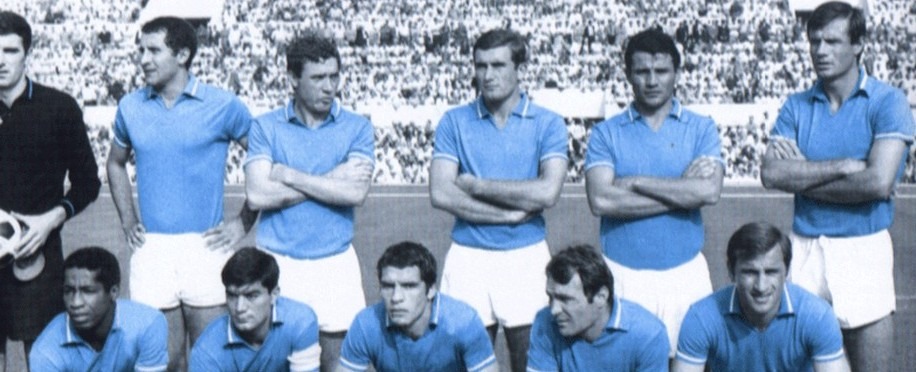 Primera equipación de SSC Napoli 67-68