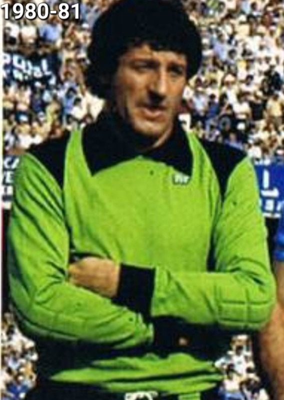 Equipación de portero de SSC Napoli 80-81