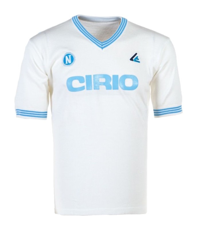 Segunda equipación de SSC Napoli 84-85