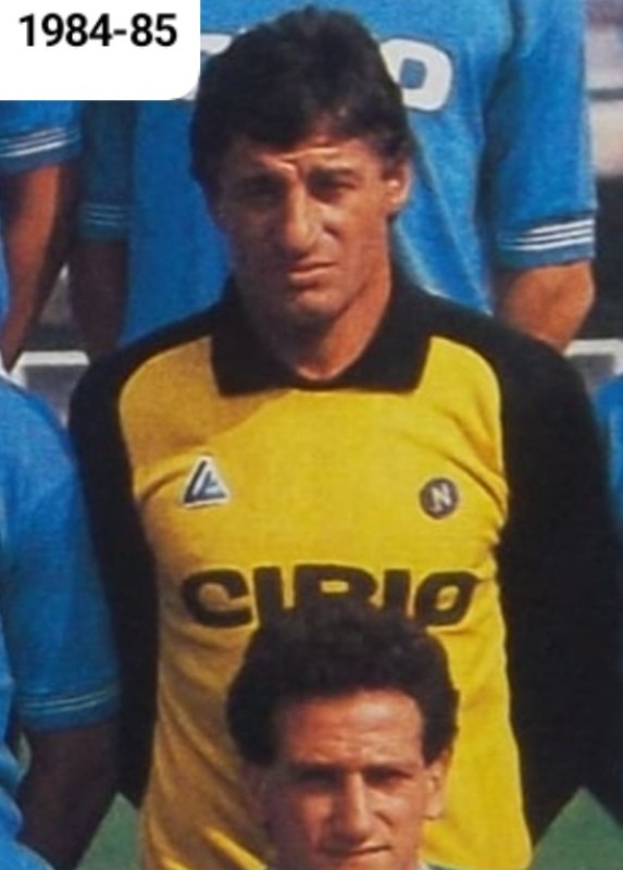 Equipación de portero de SSC Napoli 84-85