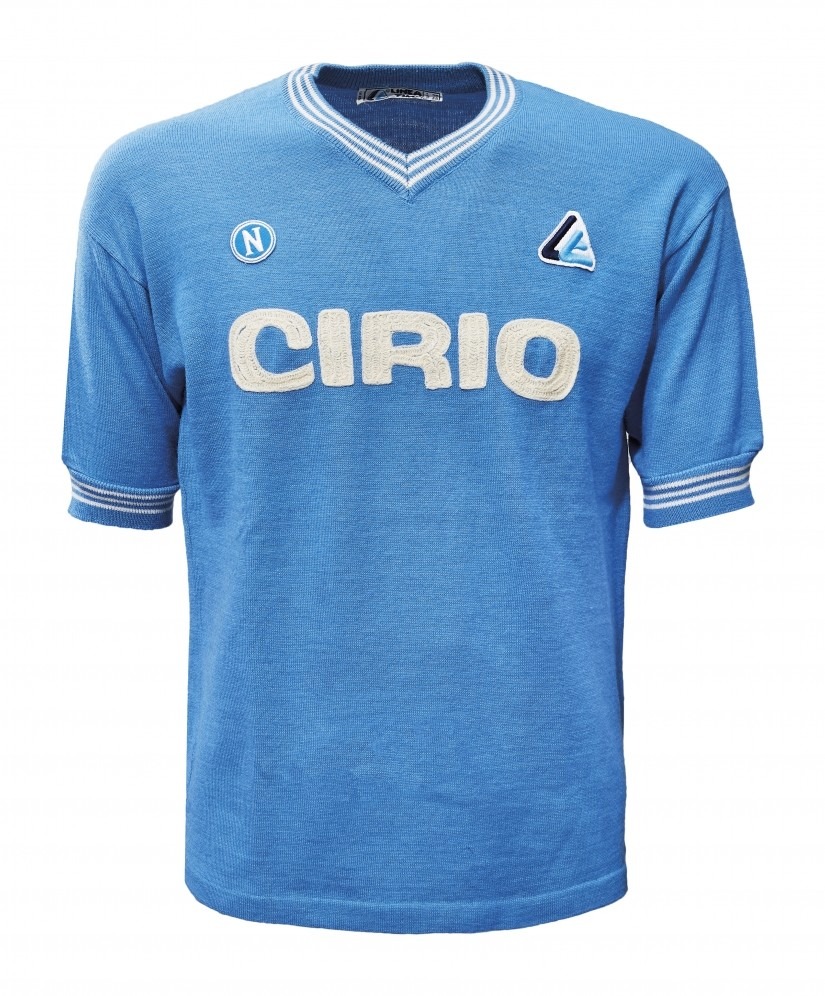 Primera equipación de SSC Napoli 84-85