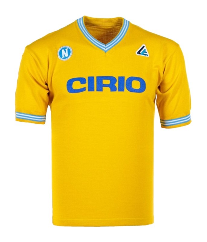 Tercera equipación de SSC Napoli 84-85